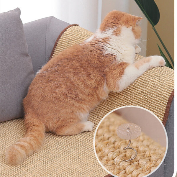 Sisal Mat Cat Scratch Board Wear Resistant No Dandruff - Image 5